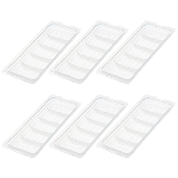 Be.Smiling (Made in Japan) Freezing Tray, Slim, Small, 5.3 fl oz (15 ml) x 5 Blocks, Set of 6, Microwave and Dishwasher Safe for Baby Food