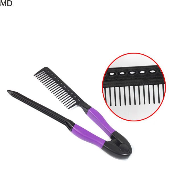 MD straight comb brush claw comb dyeing comb magic medicine perm medicine perm comb rod section comb beauty materials magic medicine curling iron hair straightener