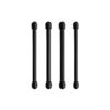 GEAR TIE 3" BLACK 4 PK