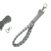 Trimits Make Your Own Macramé Decoration Kit, Silver Grey Keyring