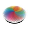 Pretty Rainbow Spirograph Geometric Art for Math Teacher PopSockets Swappable PopGrip