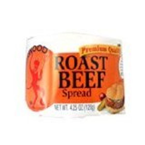 Underwood Roast Beef Spread 4.25 Oz (Pack of 6)