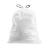 Plasticplace Custom Fit Trash Bags Compatible with simplehuman Code G, 100 Count