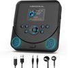 CD Player Portable,MONODEAL Bluetooth CD Player with Speakers and FM Transmitter