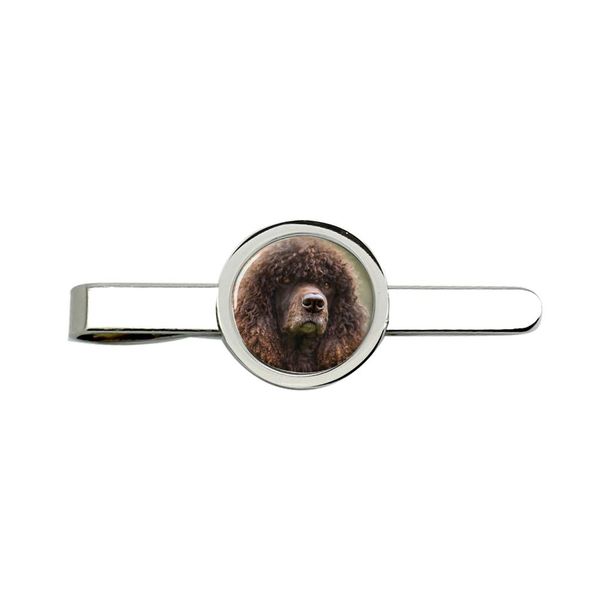 Irish Water Spaniel Tie Clip