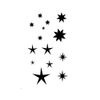 Makeup Chablonen Makeup Template Star 1 Children's Make-Up Carnival