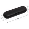 Electric Toothbrush Travel Case for Oral B & Philips Sonicare，Black