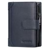 SENDEFN Men's RFID Blocking Leather Wallets - Multifunctional Card Cases & Money Organisers
