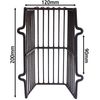 Spares2go Universal Plastic Coated CCTV Camera Guard Security Light Cage (Brown)