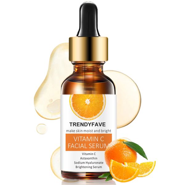 Vitamin C Serum 10%, Hyaluronic Acid Serum, Dark Spot Remover for Face, Brightening Serum For Anti Wrinkle, Reduce Fine Lines, Vitamin C Hydrating Serum, Korean Skincare Face Care