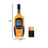 Digital Psychrometer - Handheld Temperature and Humidity Meter Gauge with Dew...