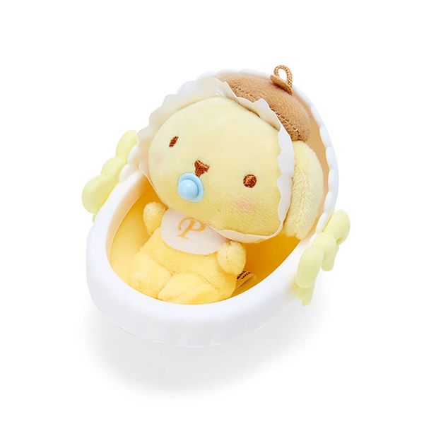 Sanrio 744972 Pompompudding Cradle Mascot White | Yellow