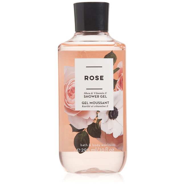 Bath & Body Works Rose Shea & Vitamin E Shower Gel 10 Oz (I0095210)