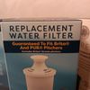 Oasis replacement water filter 3 pack fits Brita and pur pitchers