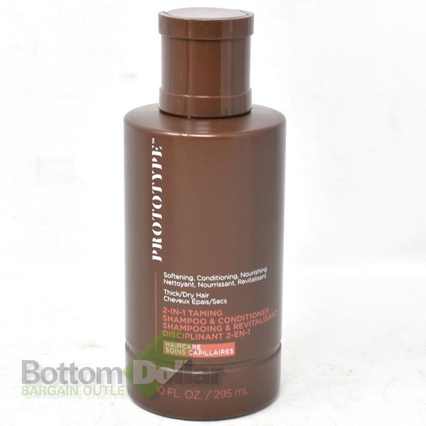 Prototype 193598 2-IN-1 Taming Ultra-Nourishing Shampoo & Conditioner 10 fl oz