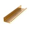 From The Anvil 50676 Polished Brass 200mm Plain Edge Pull