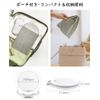 FACSINATE Mirror, Tabletop, Makeup Mirror, Stylish, Stand Mirror, Thin, 0.6 inches (1.5 cm), Magnifying Glass, 72 Energy Saving LED Bulbs, Foldable, 3 Levels of Brightness Adjustment, Simple, Standing Type, No Space Required, Industry Level, Angle Adjustm