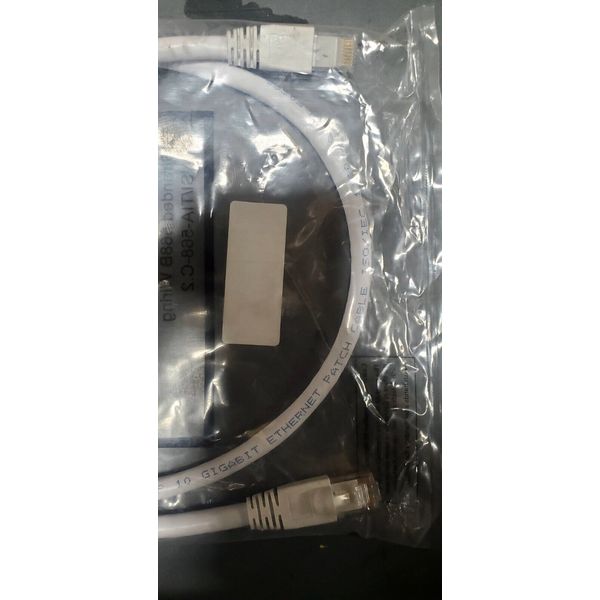 Patch Cord CAT6a; PLNM; 10G F/UTP; 3'; WHT