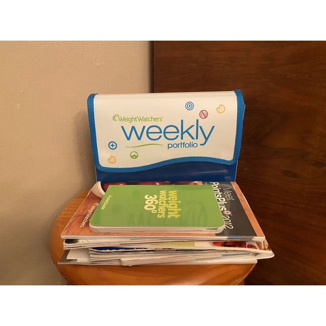 Weight Watchers Points Plus Pocket Guide Plus Other Books and Portfolio  Holder