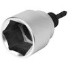 SK11 Steel Frame Tobiko Bit Through Socket, 1.4 inches (36 mm), Bit Replaceable