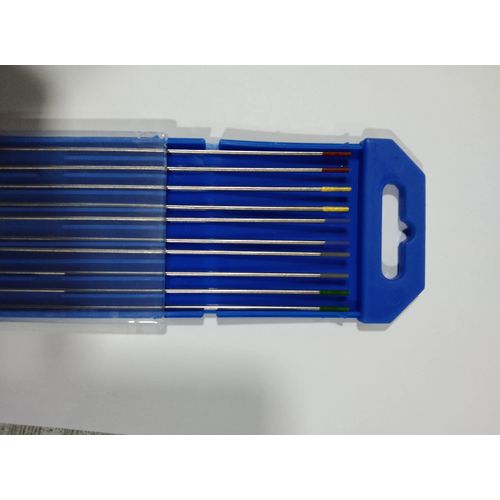Kingsrey TIG Welding Tungsten Electrodes Diam.1.6mm, 1.6x175mm 10pcs Mixed Packaging, 2pcs Pure Tungsten+2pcs 2% Cerium 1.5% Lanthanum Thorium