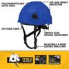 DEWALT DPG22 Blue Type II Class E 4-Point Ratcheting Safety Helmet