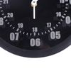 Retro Military Pattern Wall Clock W/ LED 12/24 Hour Display 7 Colors Backlight