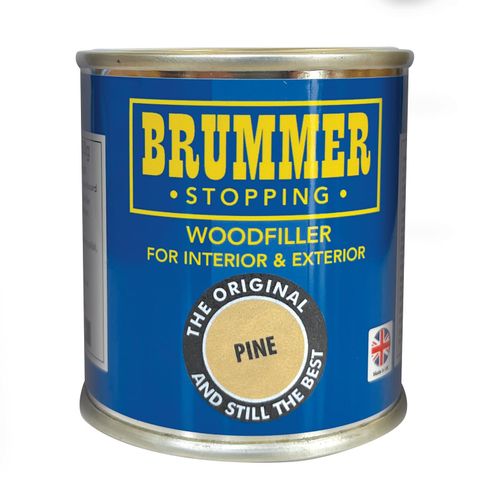Brummer Wood Filler Pine 250g - The Original And Still The Best