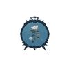 Creative Co-Op Floral Elegance Pewter Frame, Blue