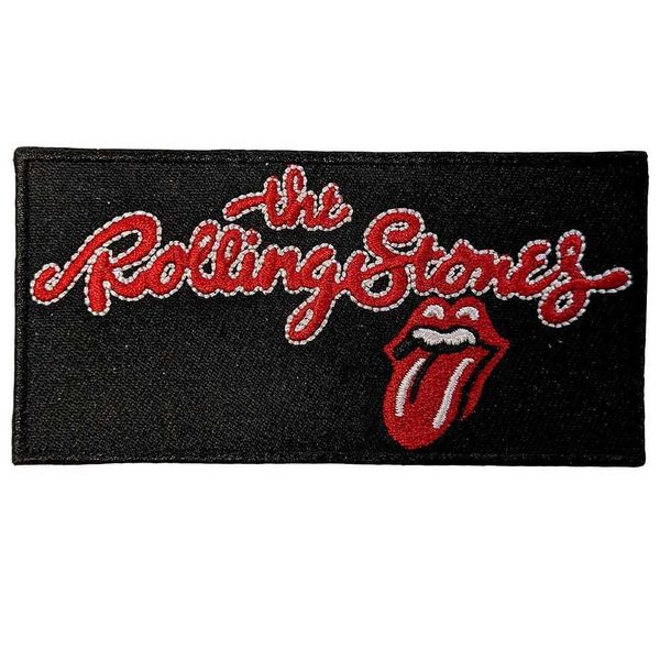 The Rolling Stones Script Logo Woven Patch