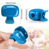 Waenerec Toothbrush Cover Cap Toothbrush Coverings Clips Portable Toothbrush Protector Toothbrush Storage Head Cover for Bathroom Home Travel Toothbrush Case - 6 Packs