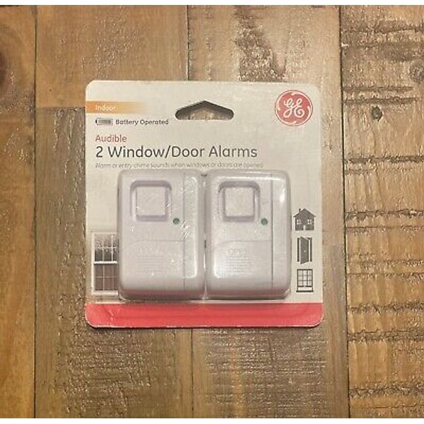 GE Indoor Window Door Audible Alarm Sensor Model # 36019 Pack Of Two New