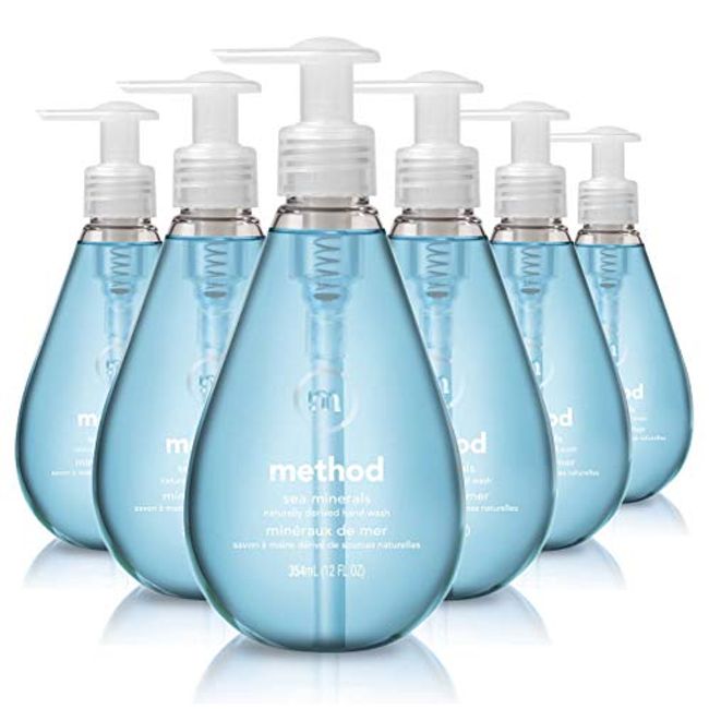  Method Gel Dish Soap, Refill, Sea Minerals, Recylable