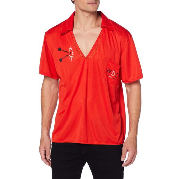 Karnival 82233 1980's Darts Champ Kit Costume, Men, Multi, Extra Large