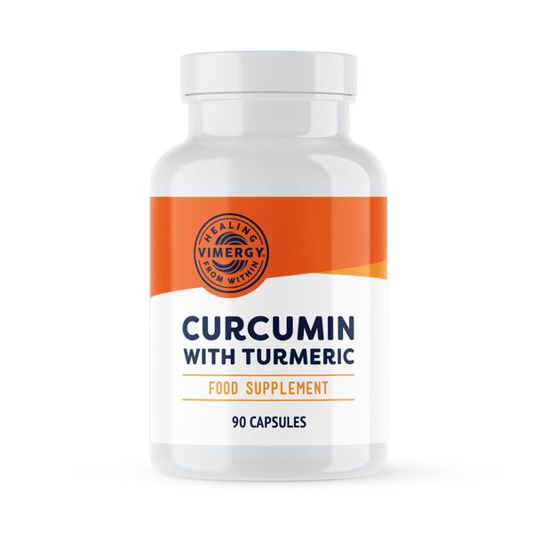 Vimergy Curcumin with Turmeric Capsules, 30 Servings – curcumin & turmeric herbal supplements – liquid filled turmeric capsule – vegan curcumin & turmeric capsules – Non-GMO & Gluten-Free (90 caps)