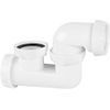 Bathroom Round Bath Shower Waste Trap Bottle Plug Drain Kit Swivelling Outlet