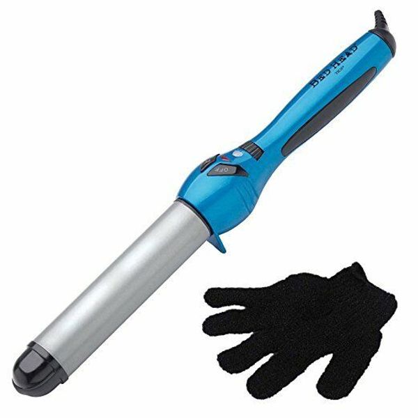 Bed Head High Roller Curling Wand Iron, Blue Handle, 1-1/4 Inch