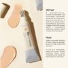HALEYS Re-wind Blurring Full Coverage Concealer, Medium Dark - Cool, Cream, 1 oz