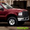 Chrome Headlights Conversion Kit Fit For 99-04 Ford Super Duty Truck Excursion