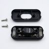 4 Pcs Torpedo Inline Switch 250V 6A Small Light Switch Bipolar for 2 or 3 Core Cable for Desk Lamp (Black)