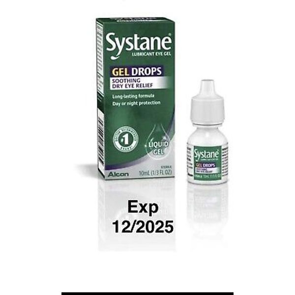 ONE BOTTLE Systane  10ml EYE drop “Long Lasting “Dry relief Exp 12/2025