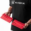 KADAX Tool Carrier, Red Plastic Tool Rack, 19 cm, 2 Shelves, Workshop & Garage