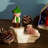 Alessi Christmas Decorations, porcelain, One Size, Pink