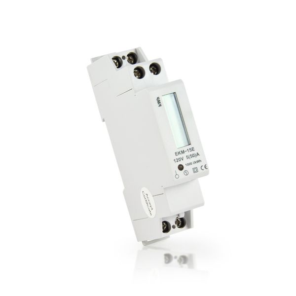 Thin Electric Meter comes with External Current Transformer 120 volts 50 amps #1