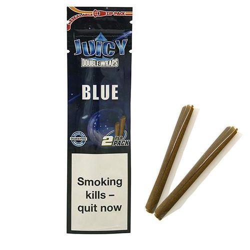 [Set of 3] juicy jay's Blunt Juicy Brand Paper 2 Pieces x 3 Pack – Blue