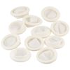Bertech General-Purpose Latex Finger Cots, Powder-Free, Large, White (Pack of 1440)