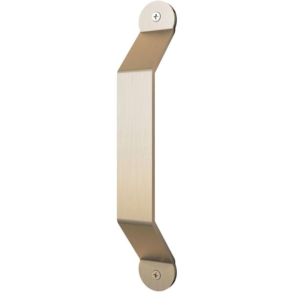 Sliding Door Pull, 10 Inches, Satin Nickel by Stone Harbor Hardware