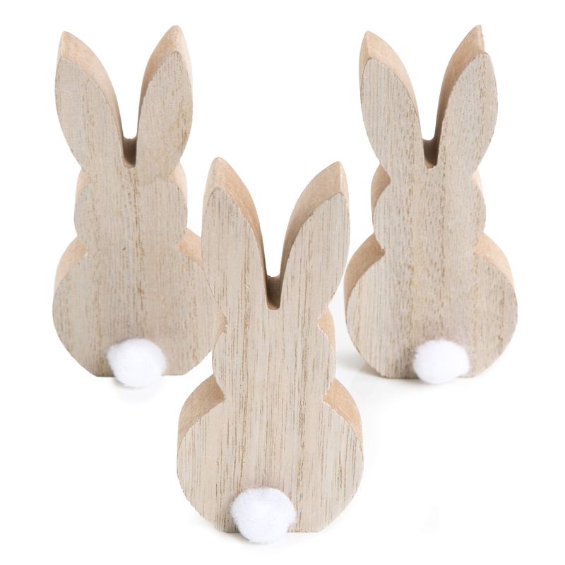 Logbuch-Verlag Stelline Decorative in Legno, Set 24 Pezzi: Decorazioni Natale casa, addobbi Natalizi Rossi Bianchi Dorati, Elementi creativi per Tavolo Regali e Fai-da-Te 2,5 cm