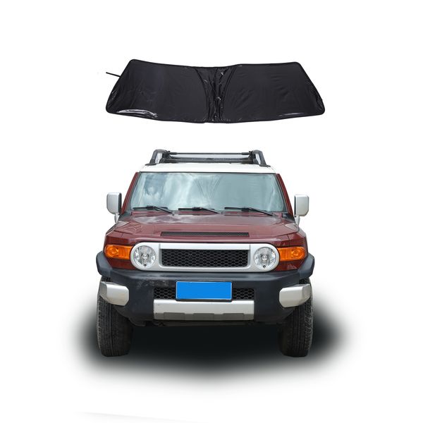 Windshield Sun Shade Foldable For Toyot FJ Cruiser 2007-2022 Visor Protector Sun
