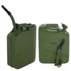 New 20L 5Gallon Military Style Jerry Green Can Fuel Tank Storage Steel 2pcs